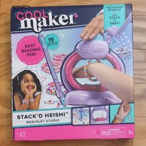 Stack'd Heishi Bracelet Studio w/ Easy Beading & 1200 Beads Ages 7+ NWT-D